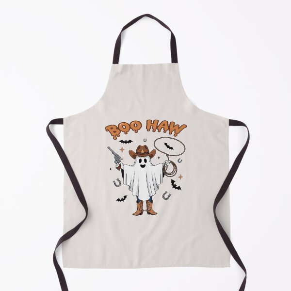 Artikelvorschau, Boo Haw Cowboy Ghost – Süßes Western-Halloween-T-Shirt entworfen und verkauft von wabeen.