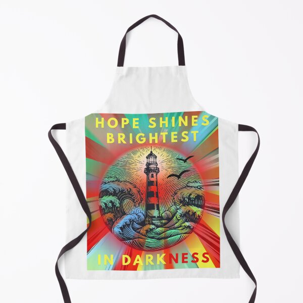 Item preview, Hope shines brightest in darkness designed and sold by HowAboutTee.