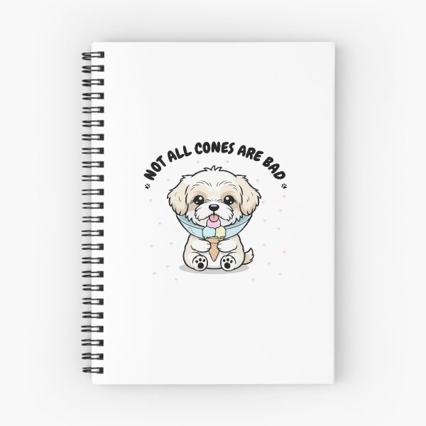Item preview, Not All Cones Are Bad Tibetan Terrier Dog Cone - Funny Ice Cream designed and sold by The Real Life Symphony.