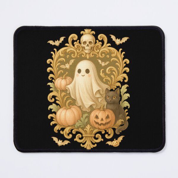 Item preview, Cute Halloween Ghost Ornamental designed and sold by Prints-by-Olaf.