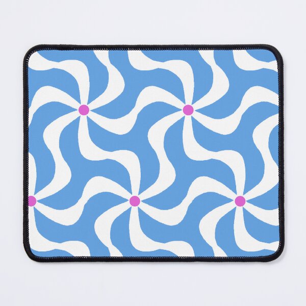 Item preview, Fan Tabulous - Alaska Middle Blue Fresh Pink designed and sold by Fabricatemyart.