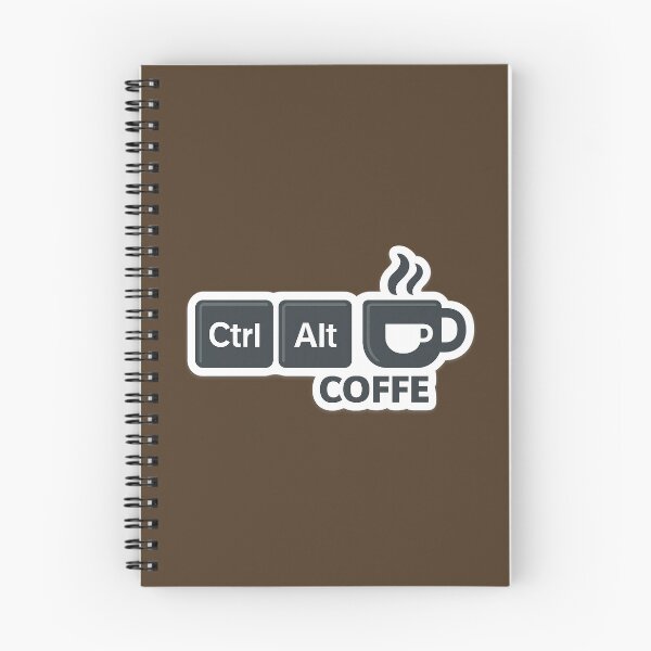 Item preview, Ctrl + Alt + Coffee – Keyboard Shortcut Coffee Design designed and sold by Modivox.