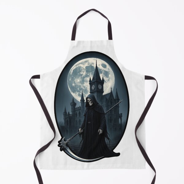 Item preview, Reaper of the Moon – Eternal Night Watcher designed and sold by FraktalMoods.