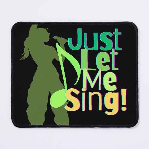 Item preview, Just Let Me Sing! designed and sold by BrightrDayMusicArt.