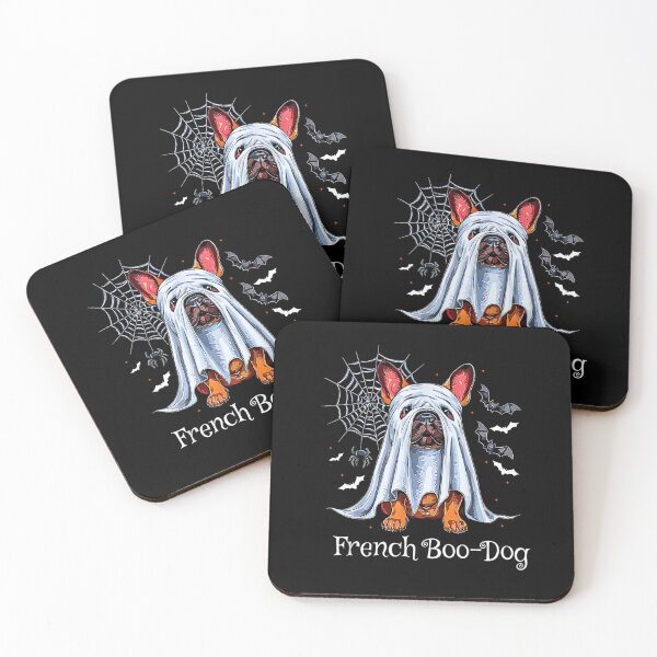 Item preview, French Boo-Dog Halloween Ghost French Bulldog Fall Autumn  designed and sold by FerminVigo.