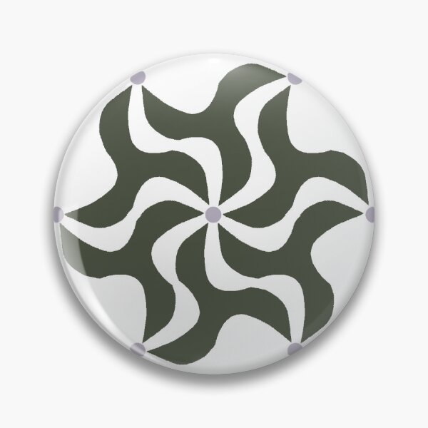 Item preview, Fan Tabulous - Dullest Moody Green Dot Galactic Lilac designed and sold by Fabricatemyart.
