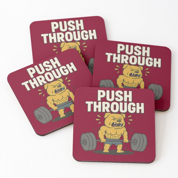 Item preview, Motivational Pitbull Design - Gym Lover Gift Tee designed and sold by Modivox.
