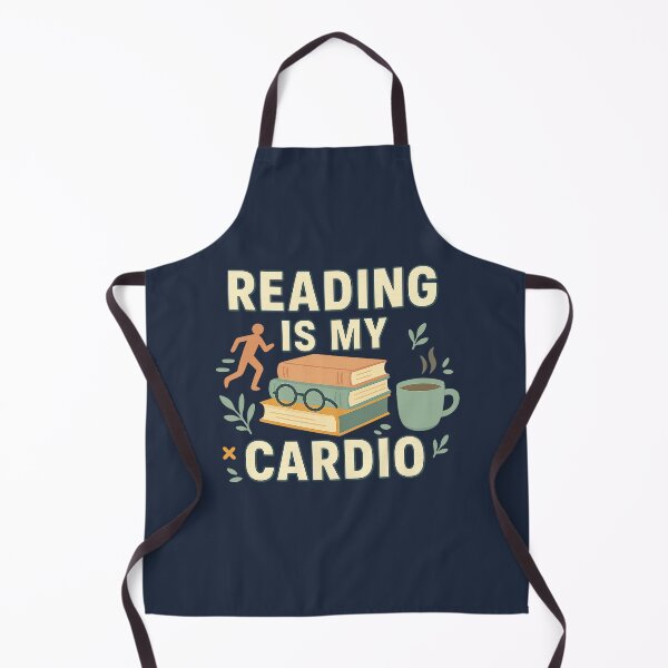 Item preview, Reading Is My Cardio - Book & Coffee Lover Gift designed and sold by Modivox.