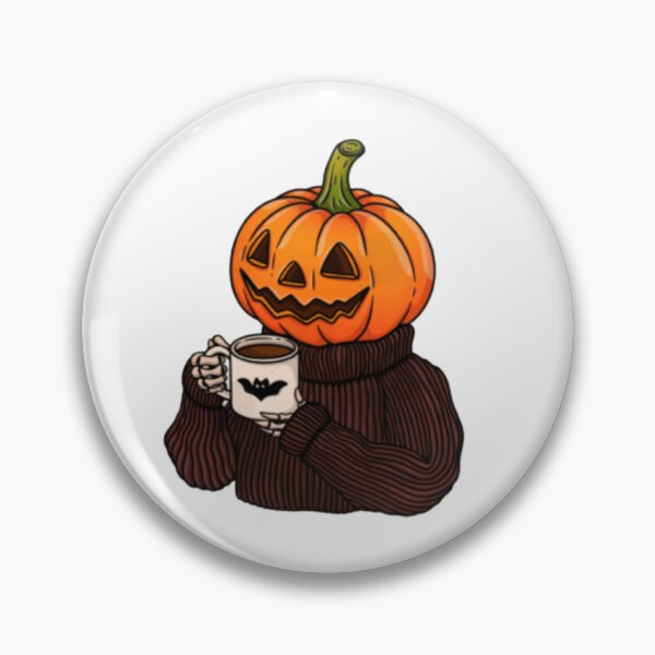 Item preview, pumpkin with coffe  designed and sold by szydelkowanika.