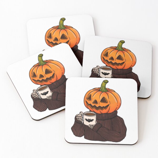 Item preview, pumpkin with coffe  designed and sold by szydelkowanika.