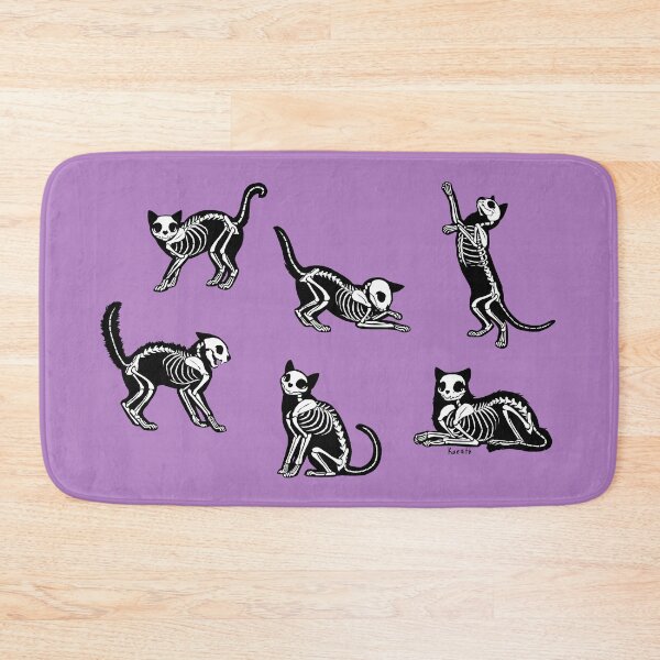 Item preview, SkeleCats - Purple designed and sold by kaenith.