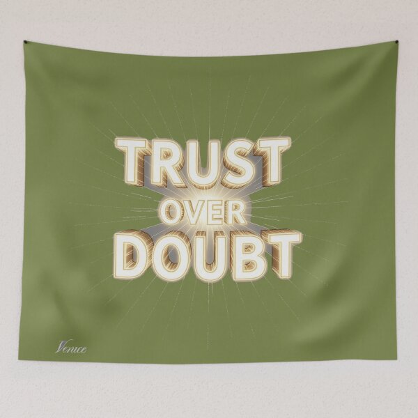 Item preview,  Faith Over Fear 3D Sketch (Walk by Faith, Not by Sight) ,  designed and sold by PaintMeWorld.