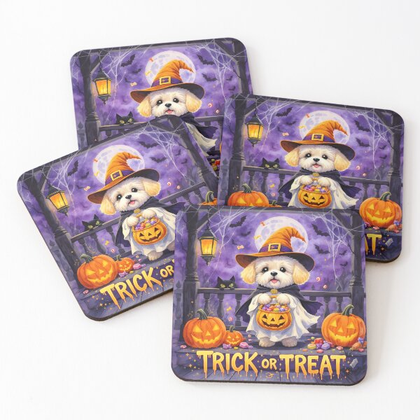Item preview, Trick-or-Treat Pup: Adorable Pomapoo Halloween designed and sold by Kedspicedesign.