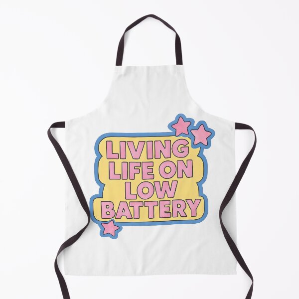 Item preview, Living Life On Low Battery designed and sold by CharmStudio.