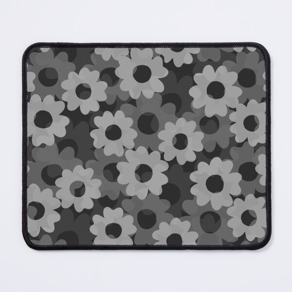 Item preview, Petaline- Monochrom Black designed and sold by Fabricatemyart.