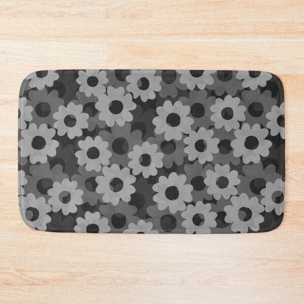 Item preview, Petaline- Monochrom Black designed and sold by Fabricatemyart.