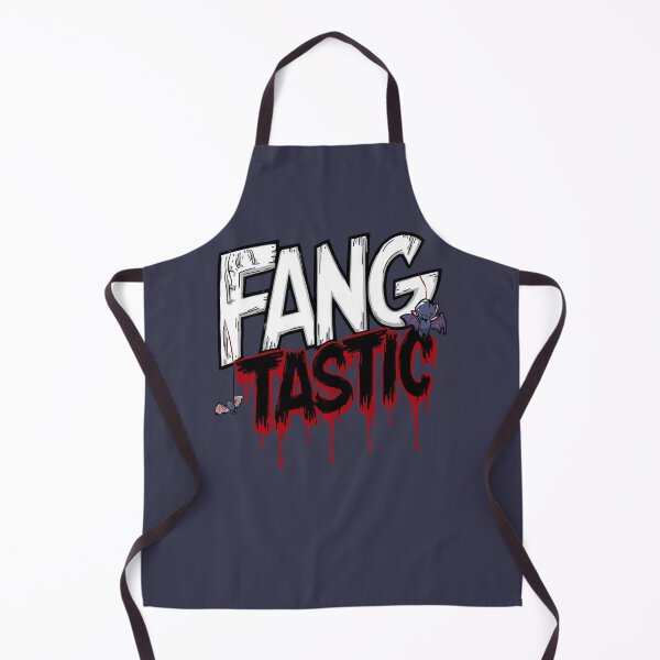 Item preview, Fang-tastic | Funny Vampire Halloween Pun Design with Bloody Text designed and sold by NiDoya.