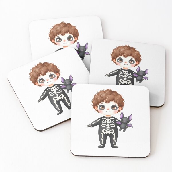 Item preview, A LITTLE GIRL DRESSED AS A LITTLE SKELETON designed and sold by infinitearte.