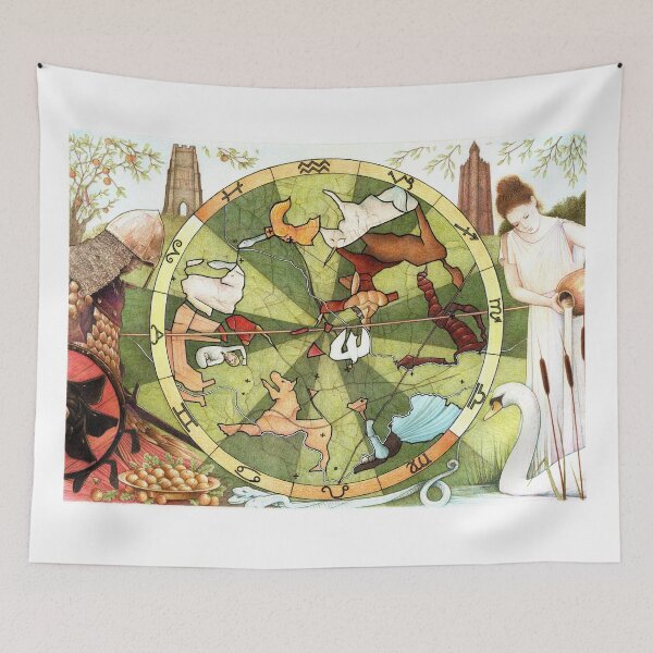 Item preview, The Temple of the Stars (Glastonbury Zodiac) designed and sold by Yuri Leitch.