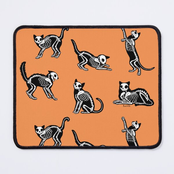 Item preview, SkeleCats - Orange designed and sold by kaenith.