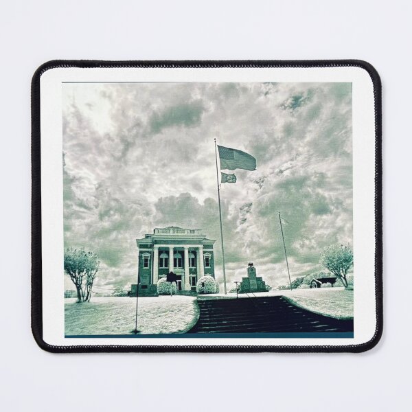 Item preview, Stormy Day at the Murray County, Georgia Courthouse designed and sold by Laugh a Lot Folk Art.