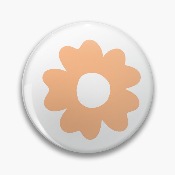 Artikelvorschau, Petaline-Bright Monochrom Burnt Orange & Alloy entworfen und verkauft von Fabricatemyart.