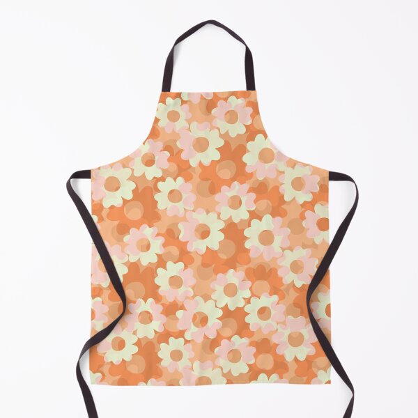 Item preview, Petaline-Bright Monochrom Burnt Orange & Alloy designed and sold by Fabricatemyart.
