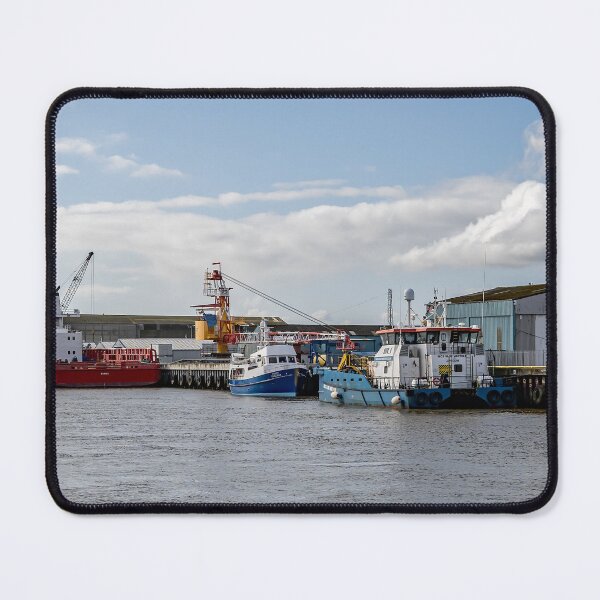 Item preview, Ships moored in the dock designed and sold by yackers1.