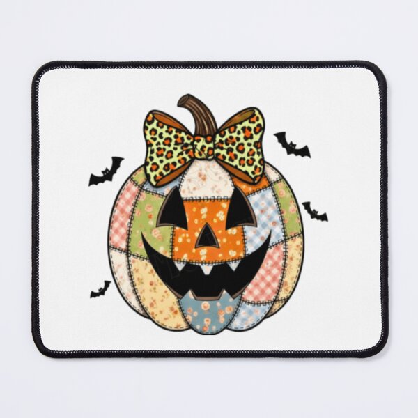 Item preview, happy pumpkin with bats designed and sold by szydelkowanika.