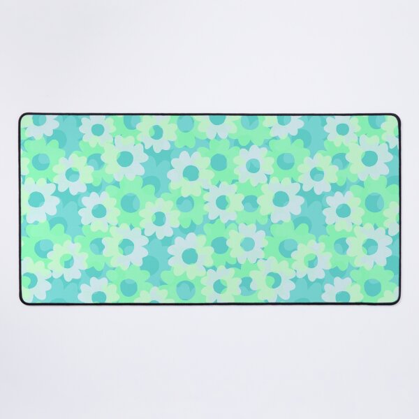 Item preview, Petaline-Bright Monochrom Aquamarine Green designed and sold by Fabricatemyart.