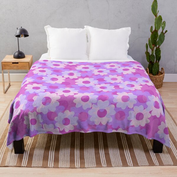 Item preview, Petaline-Bright Monochrom Pink Lavender Tonal designed and sold by Fabricatemyart.