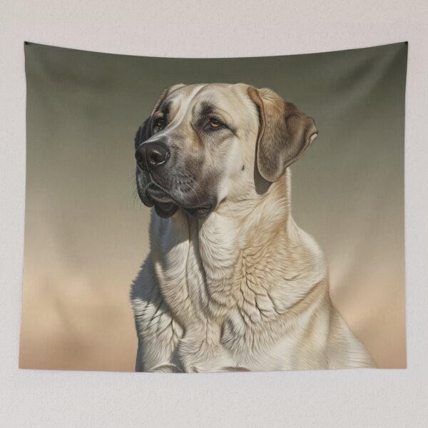 Item preview, Anatolian Shepherd Dog – Noble Guardian Portrait Art designed and sold by The Digital Compass.