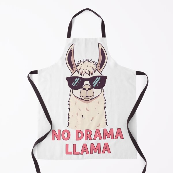 Item preview, No Drama Llama | Funny Cool Sunglasses Llama Cartoon designed and sold by ZYNORAworld.