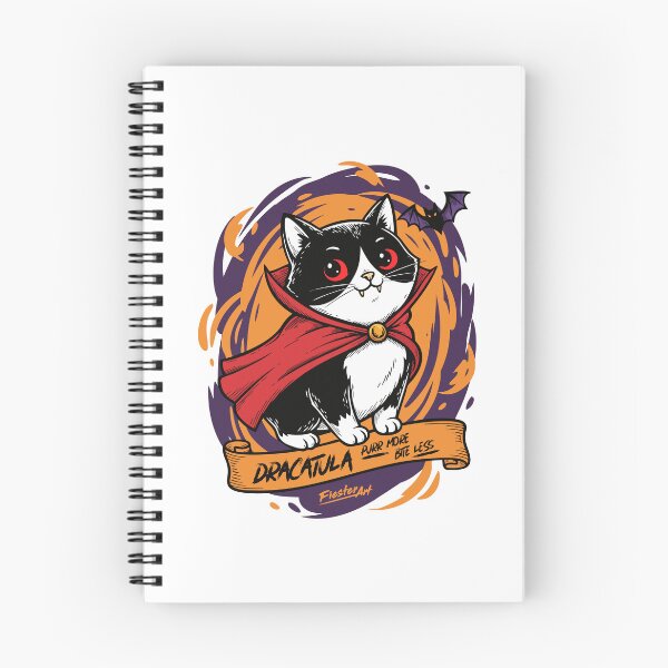 Item preview, Dracatula: Purr More, Bite Less – Cute Vampire Cat designed and sold by FiesterArt.