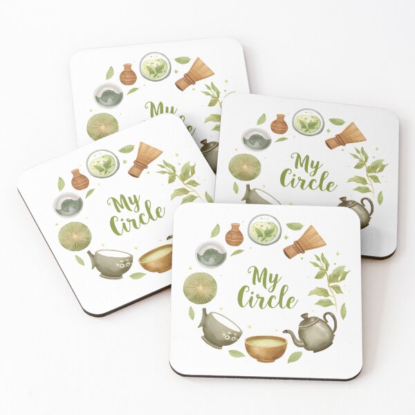 Item preview, My Circle – Matcha Lover Aesthetic Design designed and sold by Designnari.