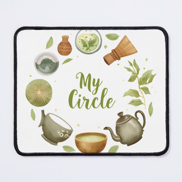 Item preview, My Circle – Matcha Lover Aesthetic Design designed and sold by Designnari.