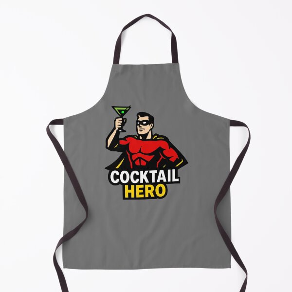 Item preview, Cocktail Hero Logo designed and sold by ArtFactoryAI.