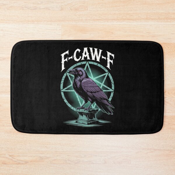 Item preview, F-CAW-F Mystical Raven Occult Symbol Tee - Gothic Bird Art designed and sold by DarylWelsh2024.