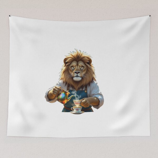 Item preview, Barista Lion designed and sold by VladisWorld.