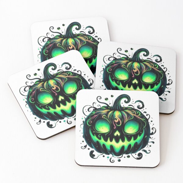 Item preview, green smile pumpkin designed and sold by szydelkowanika.
