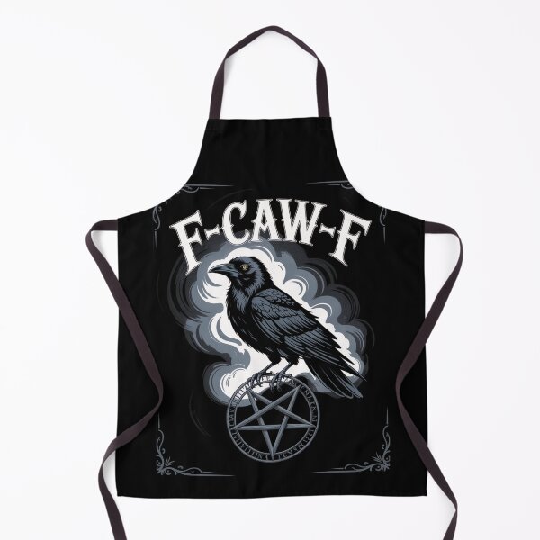 Item preview, F-CAW-F Occult Raven Pentagram Tee - Gothic Dark Art designed and sold by DarylWelsh2024.