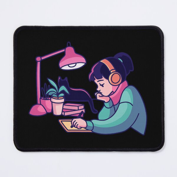Item preview, Lofi girl designed and sold by BurunaMD.