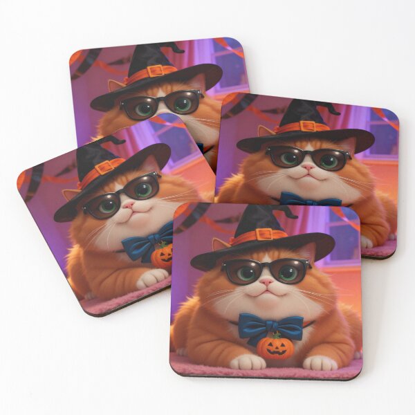 Item preview, Samson’s Spooky Night – Trick or Treat Time - 06 designed and sold by SamsonCuteCat.