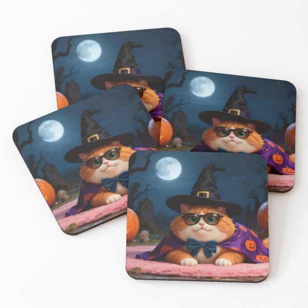 Item preview, Samson’s Spooky Night – Trick or Treat Time designed and sold by SamsonCuteCat.