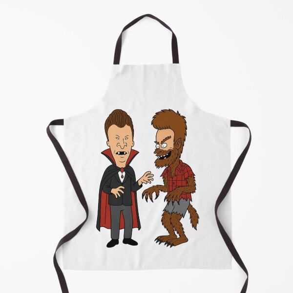 Item preview, Vampire Beavis vs. Werewolf Butt-Head (Halloween Parody) designed and sold by Sonic Nova Studios.