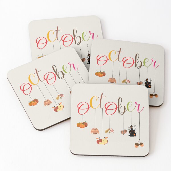 Item preview, Hello October - cozy design designed and sold by DearPrint.