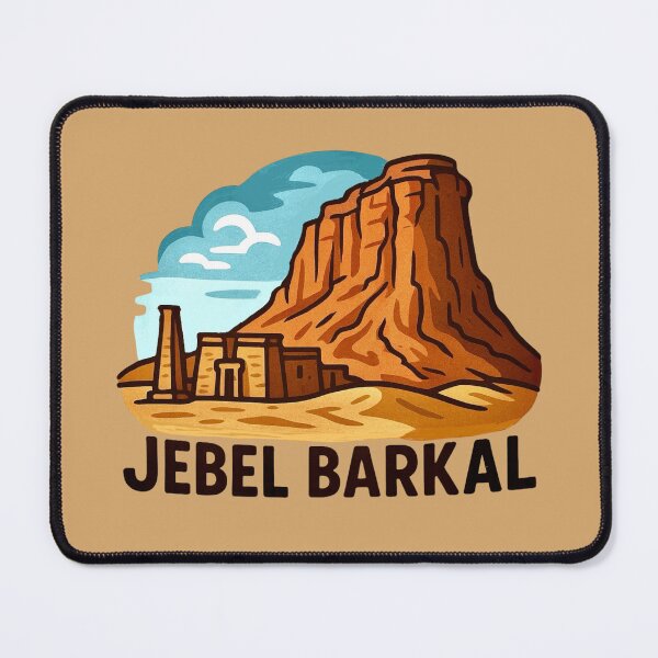 Item preview, Jebel Barkal, Sudan - Ancient Nubian Temple & Holy Mountain designed and sold by Myra365Art.