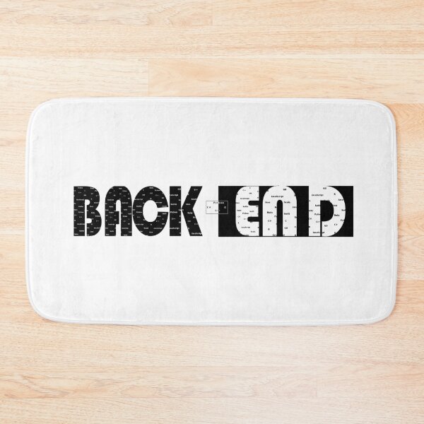 Item preview, BACKEND Spectrum – Black and white Code Art designed and sold by Phoenix Art Studio.