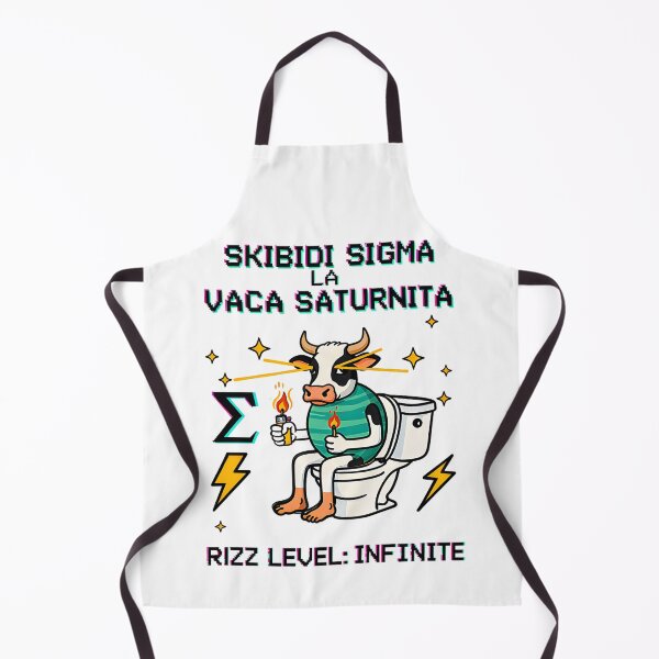 Item preview, Sigma Toilet Cow – Rizz Level Infinite designed and sold by AnnDesignStudio.