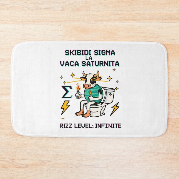 Item preview, Sigma Toilet Cow – Rizz Level Infinite designed and sold by AnnDesignStudio.